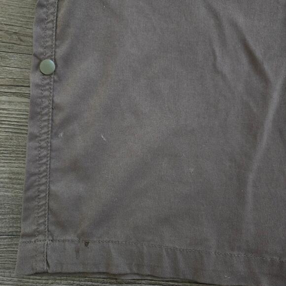 Prana Women's Roll Up Hem Cargo Hiking Pants Mud Size L - Picture 11 of 11